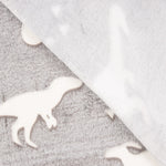 Minky Dino Gris - Ribes y Casals