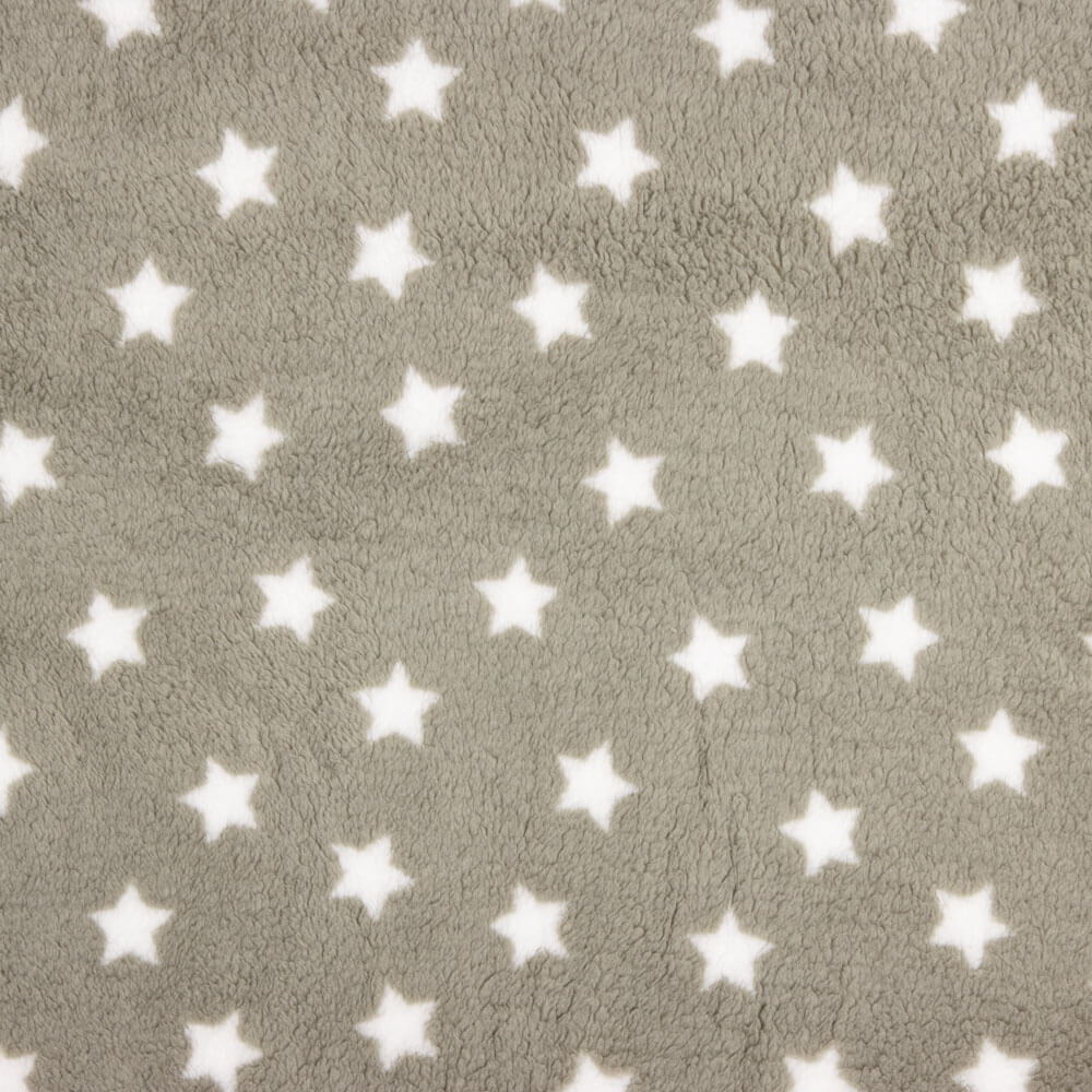 Minky Etoiles Gris - Ribes y Casals