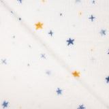 Minky Petites Etoiles Blanc - Ribes y Casals