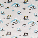 Minky Famille Pingouins - Ribes y Casals