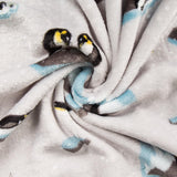 Minky Famille Pingouins - Ribes y Casals