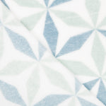 Minky Géométrique Turquoise - Ribes y Casals