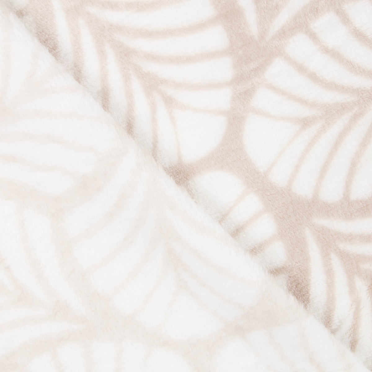 Minky Feuilles Écru - Ribes y Casals