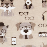 Minky Holmes Beige - Ribes y Casals