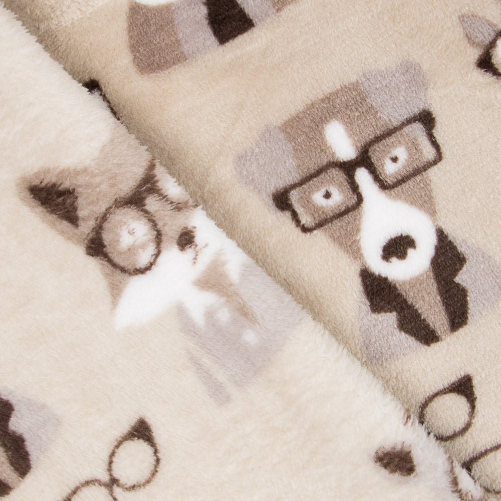 Minky Holmes Beige - Ribes y Casals