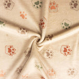 Polaire corail Empreintes de pattes - Ribes y Casals