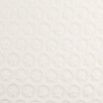 Coupon Minky Jacquard Écru Star 160x140 Cm - Ribes y Casals