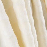 Tissu Peluche Jacquard Étoile Écru - Ribes y Casals