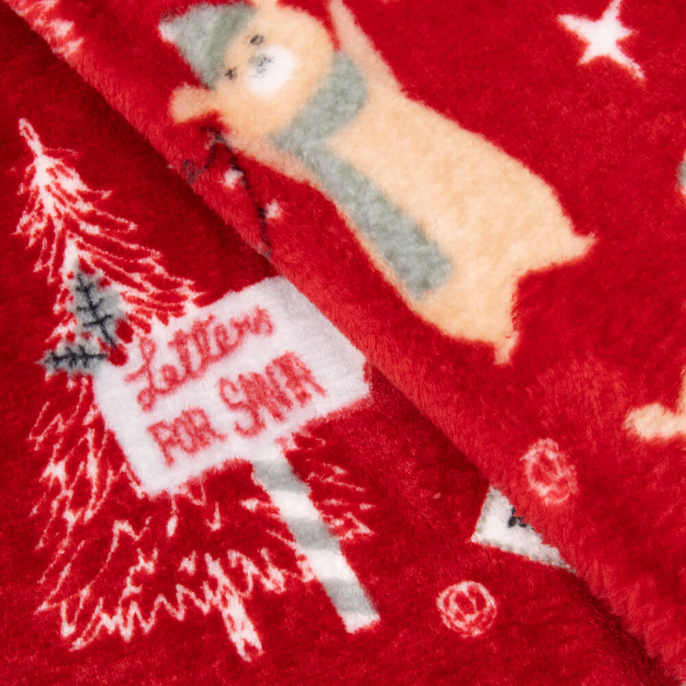 Minky Lettres Grenat - Ribes y Casals