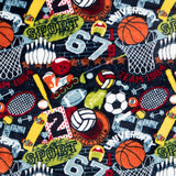 Minky College Sports Bleu - Ribes y Casals