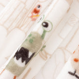 Minky Monstres Blanc - Ribes y Casals