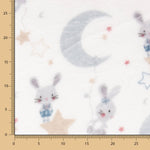 Minky Lune Blanc - Ribes y Casals