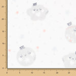 Minky Happy Moon Blanc - Ribes y Casals