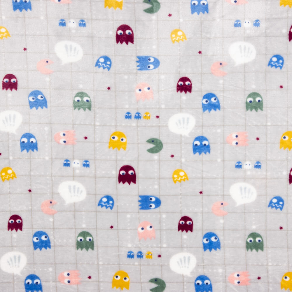 Minky Pac-Man Gris - Ribes y Casals