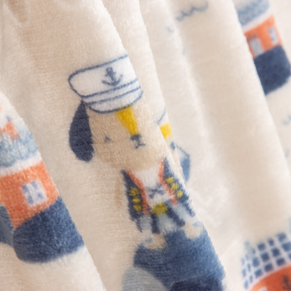 Minky Sea Town Beige - Ribes y Casals