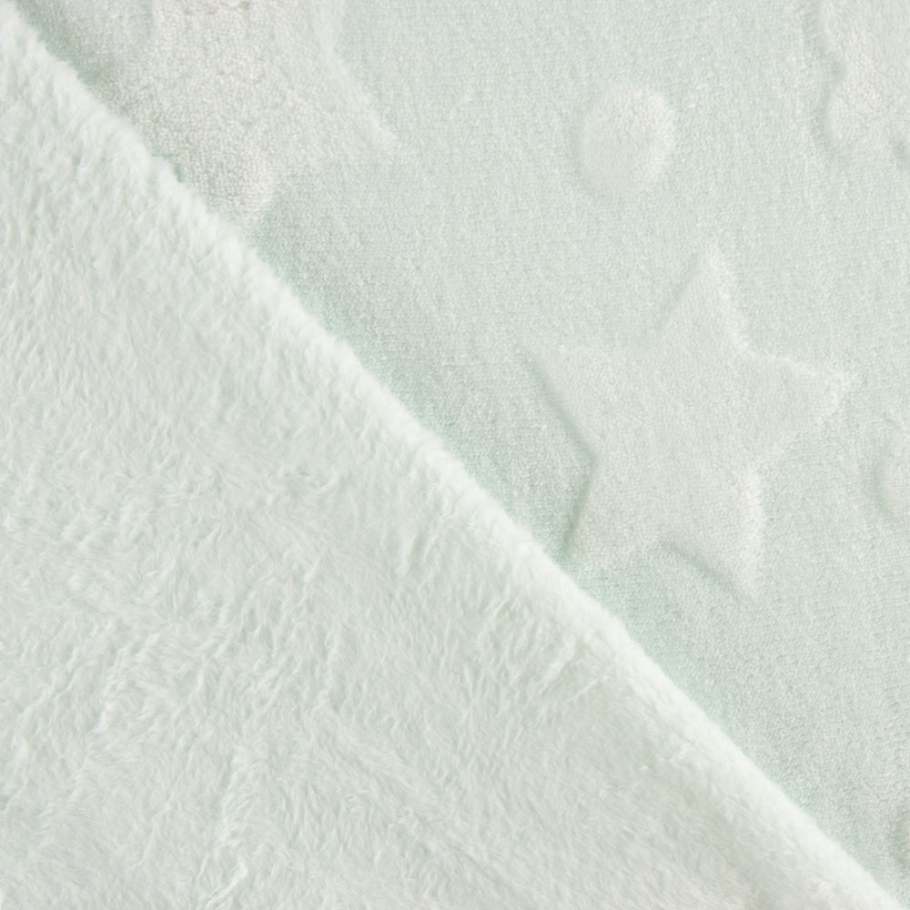 Minky Sky Aqua Vert - Ribes y Casals