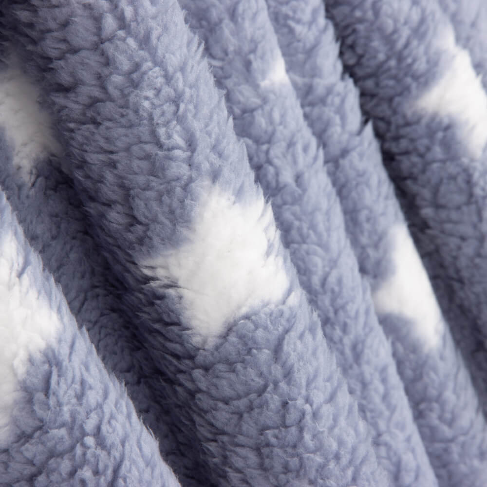 Minky Etoiles Bleu - Ribes y Casals