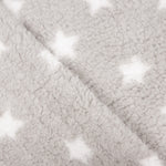 Minky Etoiles Gris Clair - Ribes y Casals