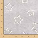 Minky Etoiles Gris Fluo - Ribes y Casals