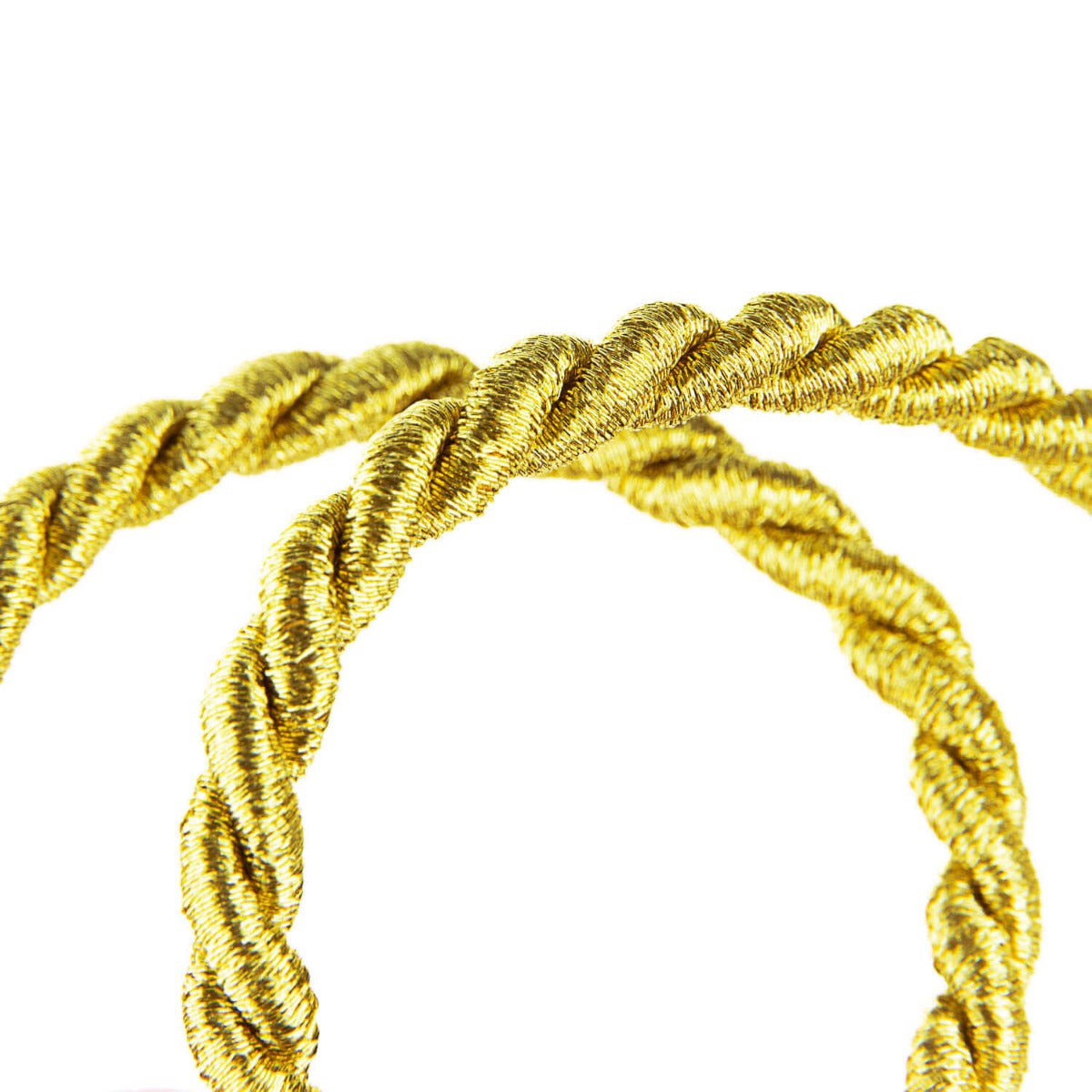 Cordon métallique torsadé or - Ribes y Casals
