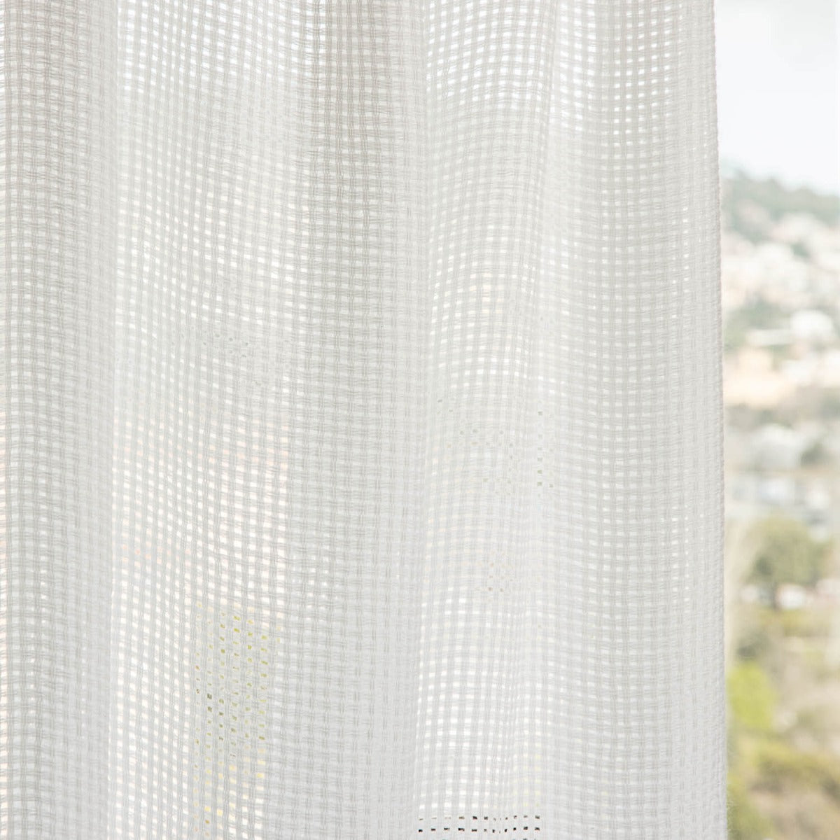 Chute Rideau Chutes de rideau en filet dense blanc - Différentes dimensions x large ...