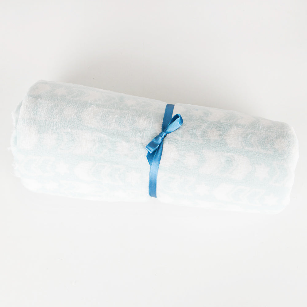 Coupon Couverture Flèches Bleu - Ribes y Casals