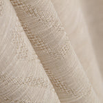 Rideau Géométrique Jacquard Beige - Ribes y Casals