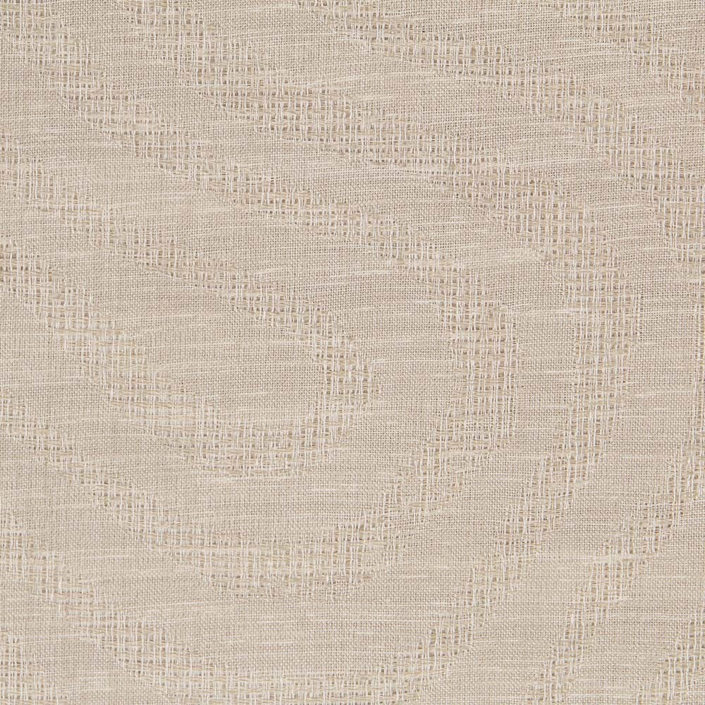 Rideau Géométrique Jacquard Beige - Ribes y Casals