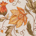 Tissu Rideau Rustique Crétonne Orange - Ribes y Casals