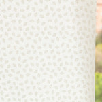 Coton Imprimé Feuilles Blanc - Ribes y Casals