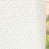 Coton Imprimé Feuilles Blanc - Ribes y Casals