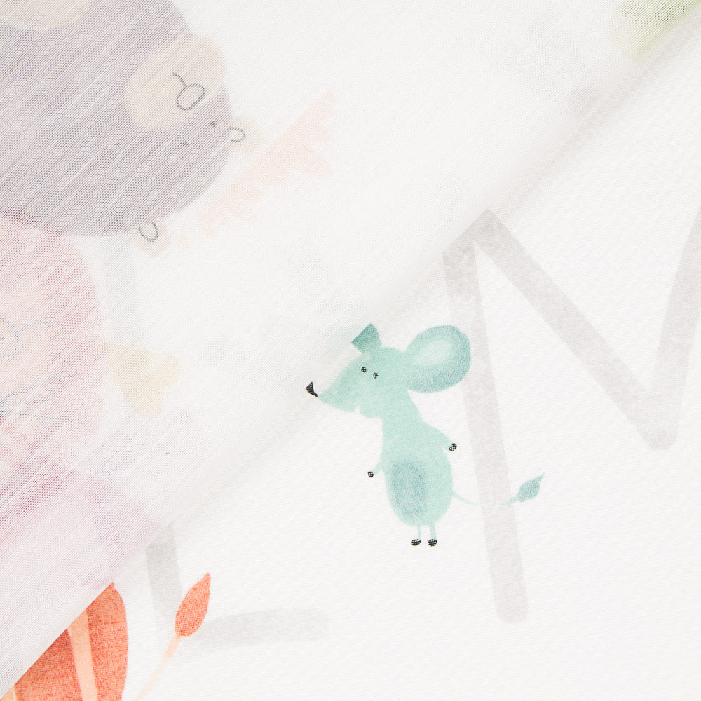 Voilage Polyester Imprimé Animaux - Ribes y Casals