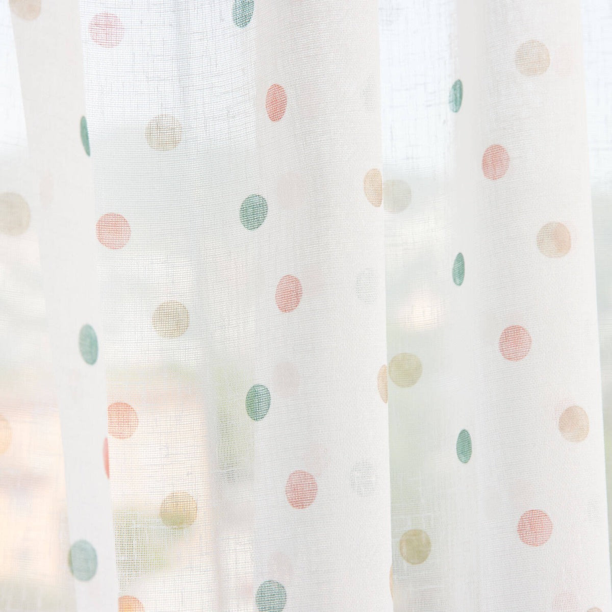 Retal Visillo Dots Pastel 100x150 cms - Ribes y Casals