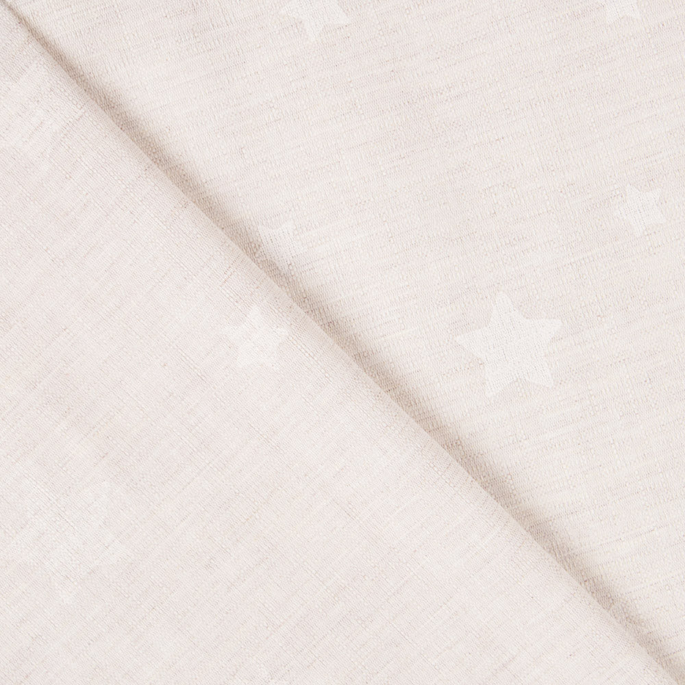 Voilage Polyester Étoiles Naturel - Ribes y Casals
