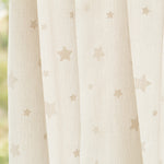 Voilage Polyester Étoiles Naturel - Ribes y Casals