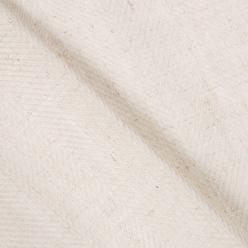 Rideau Rayures Chevrons Beige - Ribes y Casals