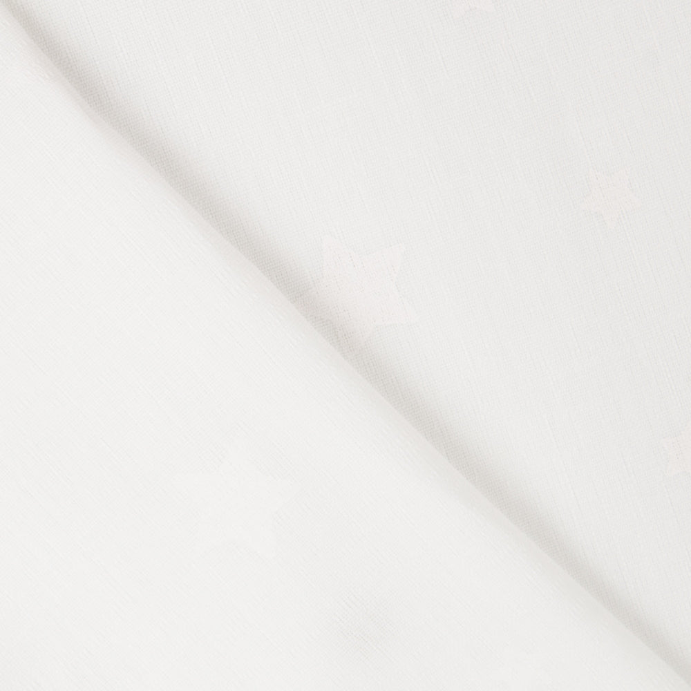 Voilage Polyester Étoiles Blanc - Ribes y Casals