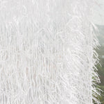 Rideau Plume Fantaisie Blanc - Ribes y Casals