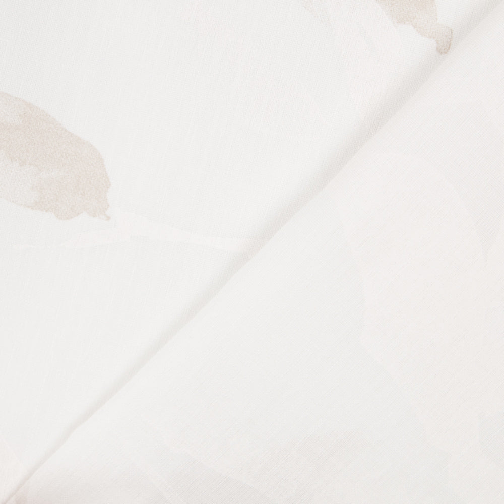 Voilage Polyester Branches Blanc - Ribes y Casals