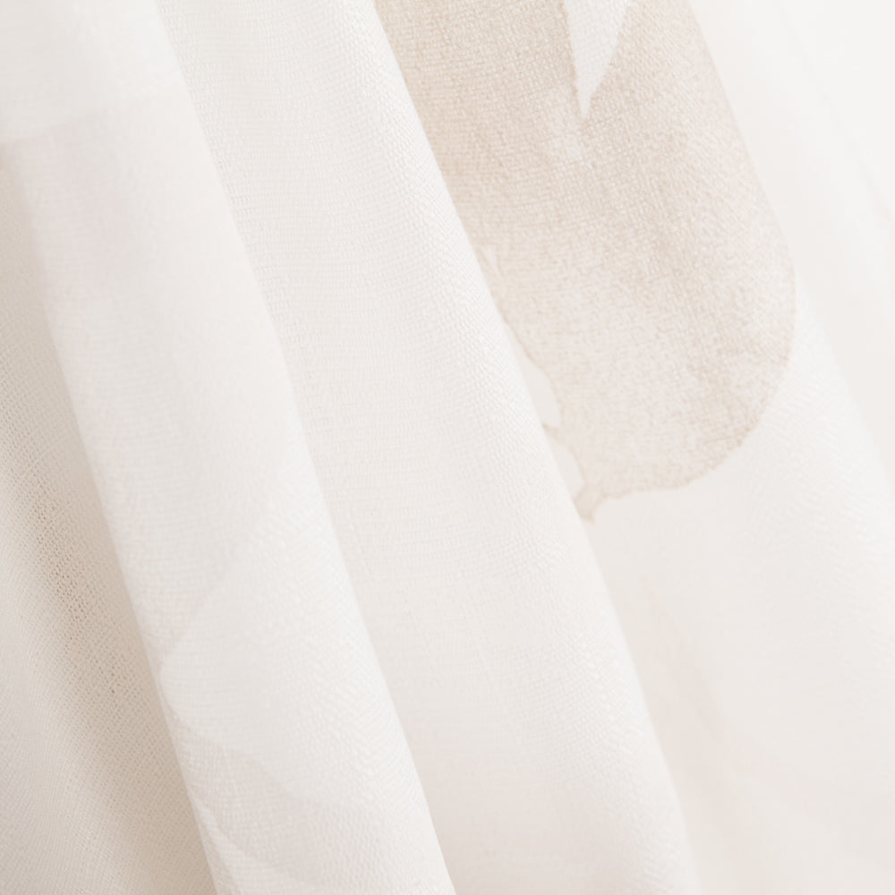 Voilage Polyester Branches Blanc - Ribes y Casals