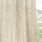Rideau en filet lin beige - Ribes y Casals