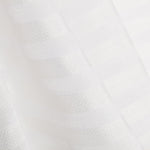 Rideau Jacquard Rayures Blanc - Ribes y Casals