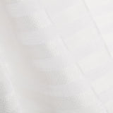 Rideau Jacquard Rayures Blanc - Ribes y Casals