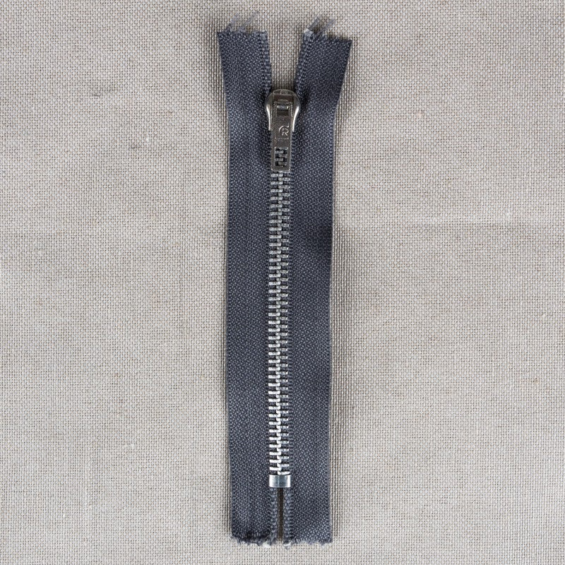 Fermeture-Éclair Nylon Gris Clair 12cm - Ribes y Casals
