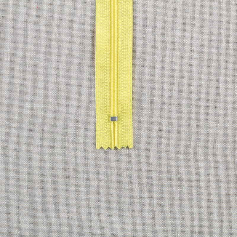 Fermeture-Éclair Nylon Jaune 40 cm - Ribes y Casals