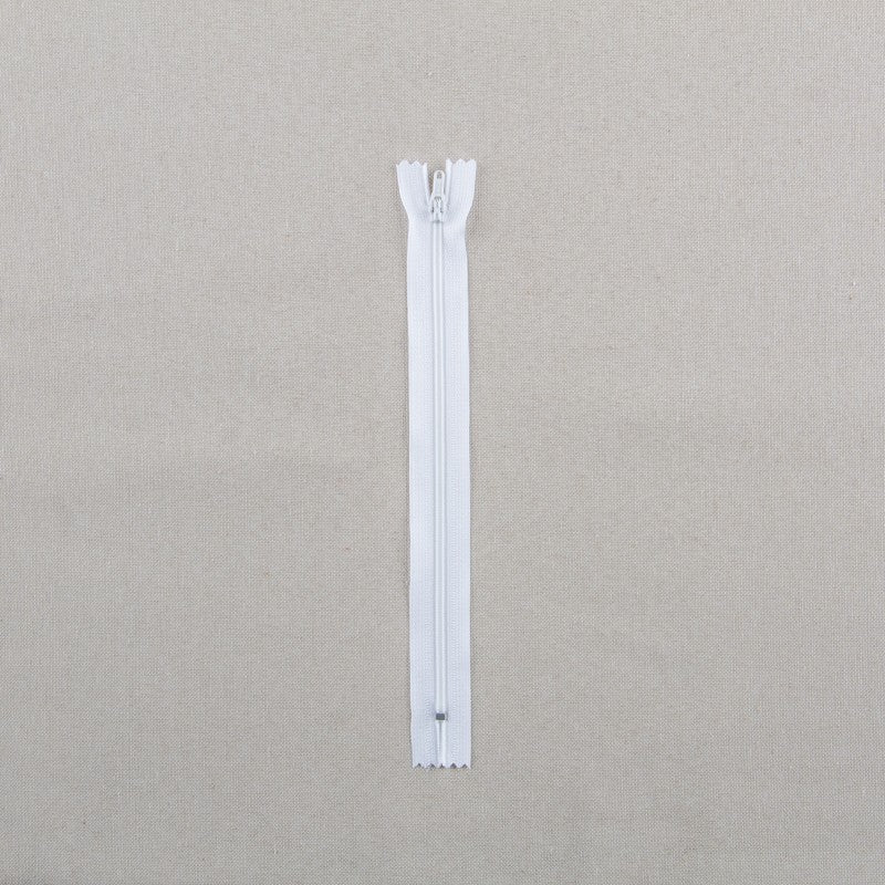 Fermeture-Éclair Nylon Blanc 22cm - Ribes y Casals