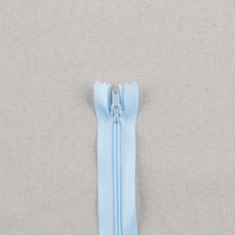 Fermeture-Éclair Nylon Celeste 22cm - Ribes y Casals