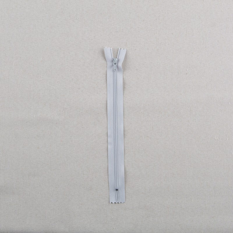 Fermeture-Éclair Nylon Gris Clair 22cm - Ribes y Casals