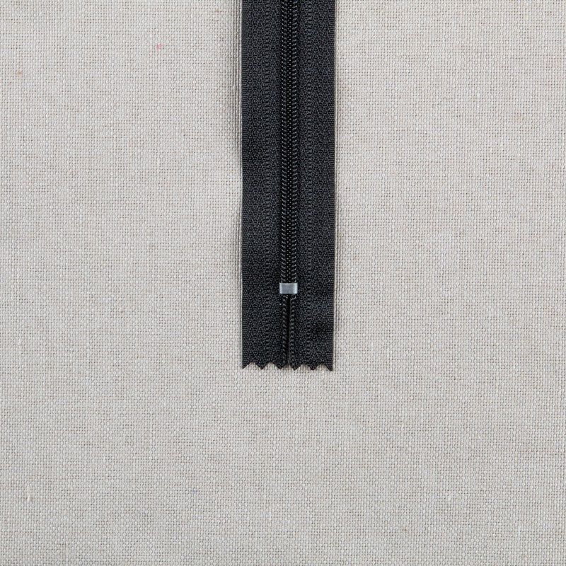 Fermeture-Éclair Nylon  Gris Antracite 22cm - Ribes y Casals