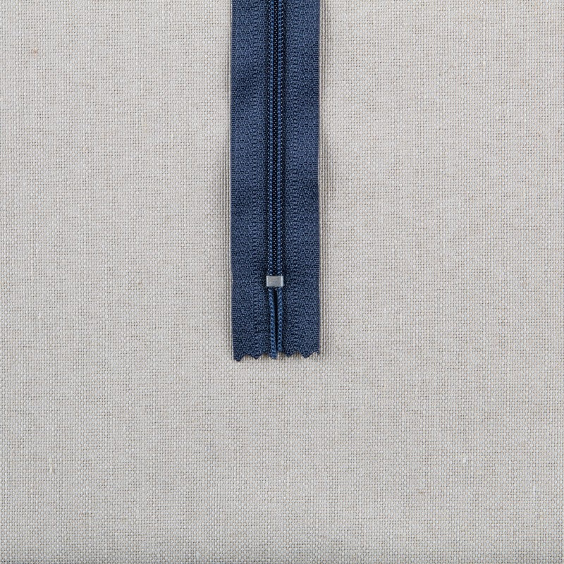Fermeture-Éclair Nylon Bleu Marine 25cm - Ribes y Casals
